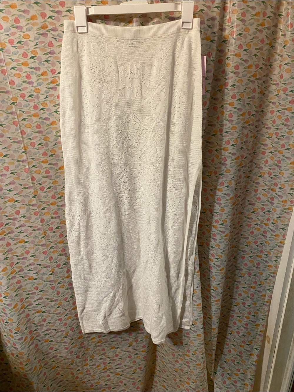 wild fable White Knit Maxi Skirt